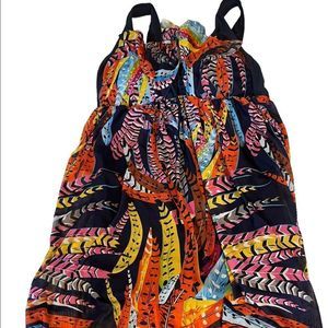 Ninewe  one piece swimsuit attached lined skirt suit with loose coverup attached